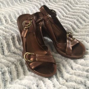 Cole Haan G Series Wedge Sandals